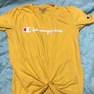 Champion tied tshirt